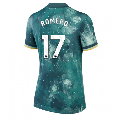 Fotballdrakt Dame Tottenham Hotspur Cristian Romero #17 Tredjedrakt 2024-25 Kortermet